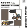 GEHL Telescopic Handlers CT6 18 Turbo Operators Manual 913342A