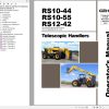 GEHL Telescopic Handlers RS10 44 RS10 55 RS12 42 Operators Manual 913328B