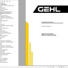 GEHL Telescopic Handlers RS4 14H57KST5S2 RS4 14HTSS57KST5S2 Service Manual 647742