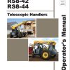 GEHL Telescopic Handlers RS6 42 RS8 42 RS8 44 Operators Manual