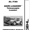 GEHL Telescopic Loader AL730 Operators Manual 908448A