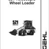 GEHL Telescopic Wheel Loader 521T Operators Manual 909883A