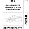 GEHL Telescoping Handler 562 Parts Manual 907335A