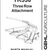 GEHL Three Row Attachment TR330 Parts Manual 908013A