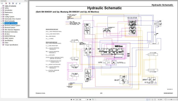 GEHL Track Loader VT320 Service Manual 50940548E 1