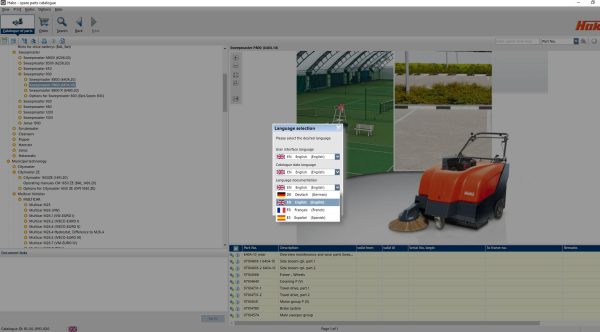 Hako Machine 2023 Spare Parts Catalog EPC 1
