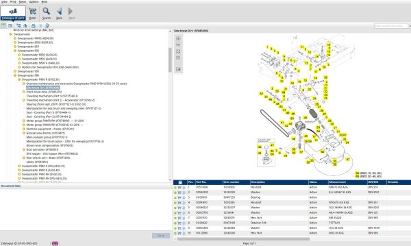 Hako Machine 2023 Spare Parts Catalog EPC 2