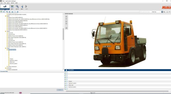 Hako Machine 2023 Spare Parts Catalog EPC 5
