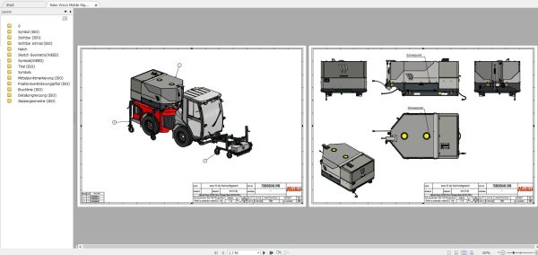 Hako Machine Collection 456 MB Operating Manual Spare Parts List 3 1