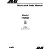 JLG Boom Lifts 1100SJ Parts Manual 31215053 2022 PVC 2001 2007