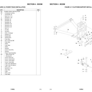 JLG Boom Lifts 1100SJ Parts Manual 31219026 2022 PVC 2101 1