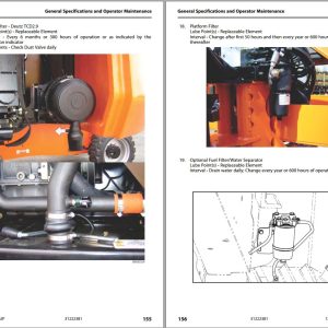 JLG Boom Lifts 1200SJP 1350SJP Operation Safety Manual 31222381 2023 PVC 2307 1