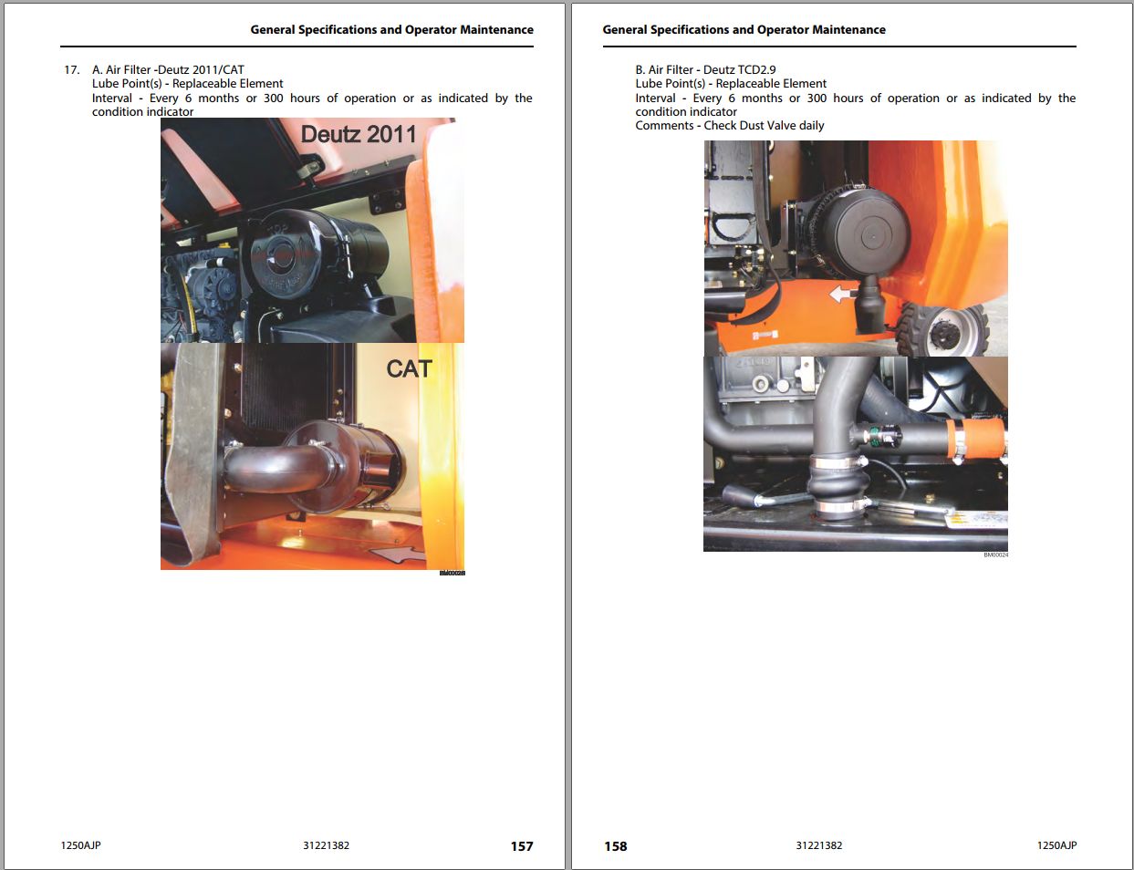 JLG Boom Lifts 1250AJP Operation Safety Manual 31221382 2023 PVC 2301 1