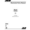 JLG Boom Lifts 1500SJ Parts Manual 31219038 2023 PVC 2101