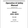 JLG Boom Lifts 400S 460SJ Operation Safety Manual 31221349 2023 PVC 2301 1