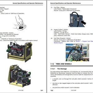 JLG Boom Lifts 400S 460SJ Operation Safety Manual 31221349 2023 PVC 2301 1