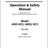JLG Boom Lifts 400S HC3 460SJ HC3 Operation Safety Manual 31220610 2023 PVC 2207