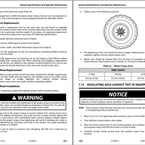 JLG Boom Lifts 400S HC3 460SJ HC3 Operation Safety Manual 31220610 2023 PVC 2207 1