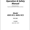JLG Boom Lifts 400S HC3 460SJ HC3 Operation Safety Manual 31222396 2023 PVC 2307 1