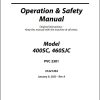 JLG Boom Lifts 400SC 460SJC Operation Safety Manual 31221352 2023 PVC 2301