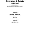 JLG Boom Lifts 400SC 460SJC Operation Safety Manual 31222357 2023 PVC 2307 1