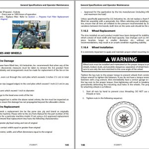 JLG Boom Lifts 450A 450AJ Operation Safety Manual 31220371 2023 PVC 2207 1 1