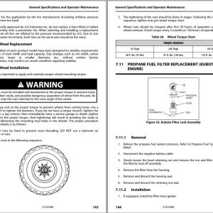JLG Boom Lifts 450A 450AJ Operation Safety Manual 31222360 2023 PVC 2307 1