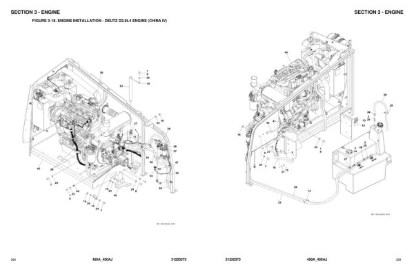 JLG Boom Lifts 450A 450AJ Parts Manual 31220373 2023 PVC 2207 1