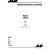 JLG Boom Lifts 600AJ Parts Manual 31219047 2022 PVC 2107