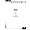 JLG Boom Lifts 600AJ Parts Manual 31219925 2023 PVC 2201