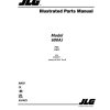 JLG Boom Lifts 600AJ Parts Manual 31222371 2024 PVC 2307