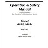 JLG Boom Lifts 600S 660SJ Operation Safety Manual 31220377 2023 PVC 2207