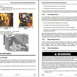 JLG Boom Lifts 600S HC3 660SJ HC3 Operation Safety Manual 31220613 2023 PVC 2207 1
