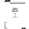 JLG Boom Lifts 600S HC3 660SJ HC3 Parts Manual 31222407 2024 PVC 2307