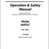 JLG Boom Lifts 660SJC Operation Safety Manual 31220380 2023 PVC 2207