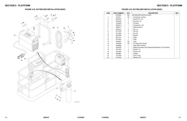JLG Boom Lifts 660SJC Parts Manual 31220382 2022 PVC 2207 1