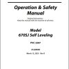 JLG Boom Lifts 670SJ Operation Safety Manual 31220656 2023 PVC 2207