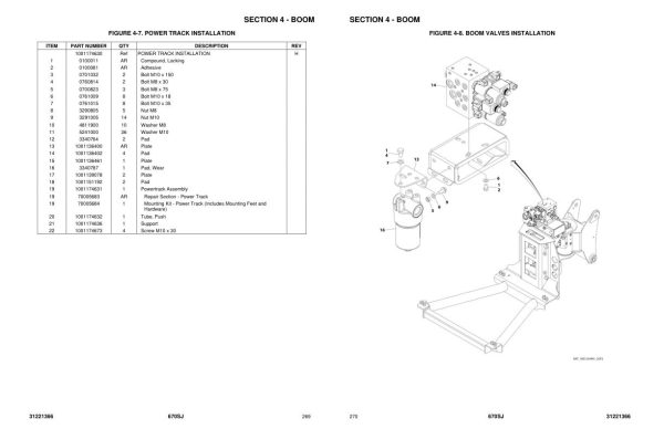 JLG Boom Lifts 670SJ Parts Manual 31221366 2024 PVC 2301 1