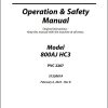 JLG Boom Lifts 800AJ HC3 Operation Safety Manual 31220619 2023 PVC 2207