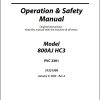 JLG Boom Lifts 800AJ HC3 Operation Safety Manual 31221509 2023 PVC 2301