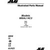 JLG Boom Lifts 800AJ HC3 Parts Manual 31219069 2023 PVC 2107