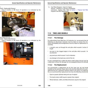 JLG Boom Lifts 800S 860SJ Operation Safety Manual 31221370 2023 PVC 2301 1