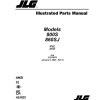 JLG Boom Lifts 800S 860SJ Parts Manual 31219075 2023 PVC 2107