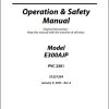 JLG Boom Lifts E300AJP Operation Safety Manual 31221334 2023 PVC 2301