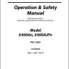 JLG Boom Lifts E400AJPnarrow E400Anarrow Operation Safety Manual 31220353 2023 PVC 2207