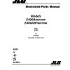 JLG Boom Lifts E400AJPnarrow E400Anarrow Parts Manual 31220355 2022 PVC 2207