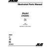JLG Boom Lifts E450AJ Parts Manual 31217479 2022 PVC 2107