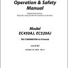 JLG Boom Lifts EC450AJ EC520AJ Operation Safety Manual 31219187 2023