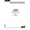 JLG Boom Lifts EC450AJ Parts Manual 31219189 2023