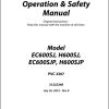 JLG Boom Lifts EC600SJ EC600SJP H600SJ H600SJP Operation Safety Manual 31222348 2023 PVC 2307